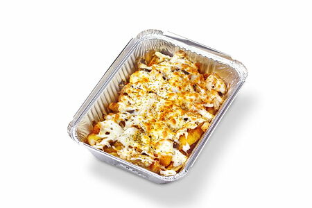 Жюльен с курицей и картофелем