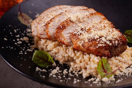 Филе индейски с булгуром