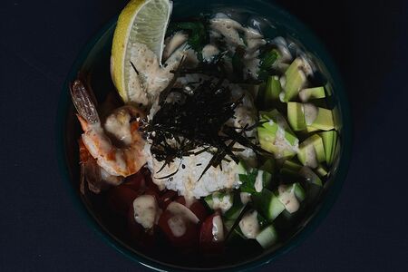 Поке с креветкой