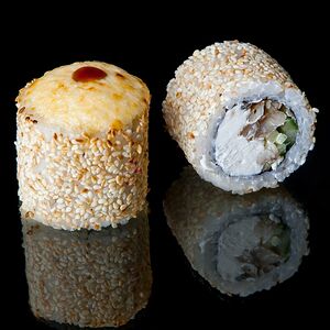 Запеченный ролл с угрем за баллы