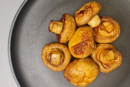 Шампиньоны на углях