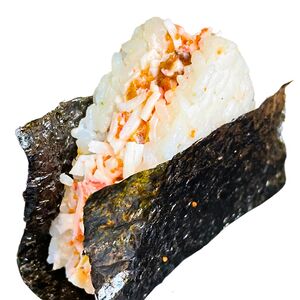 Онигири с крабом