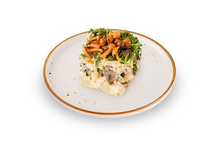 Салат Грибная корзинка