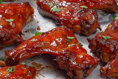 Куриные крылья острые