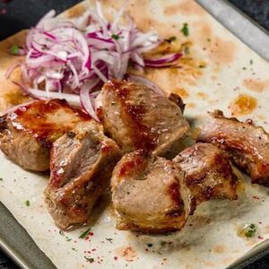 Шашлык из бараньей мякоти