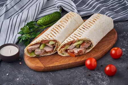 Шаверма Xxl с шашлыком из свинины