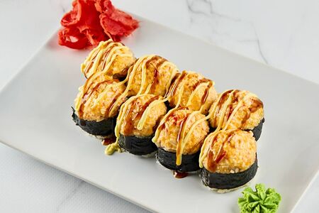 Спайси-ролл с курицей