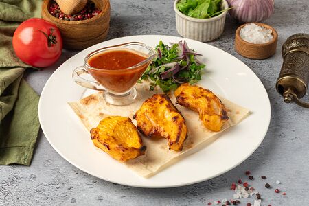 Шашлык из филе куриной грудки