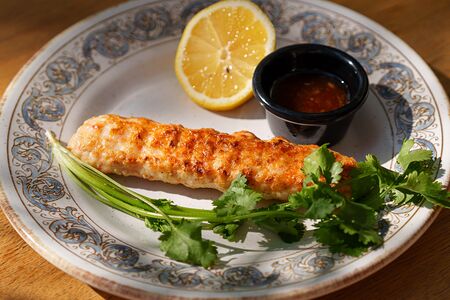 Люля-кебаб из креветок