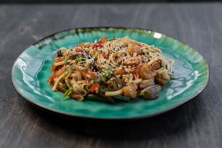 Wok Лапша с морепродуктами