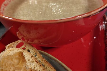 Крем-суп с белыми грибами