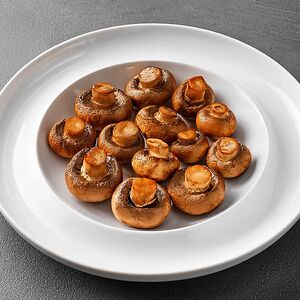 Грибы на мангале