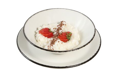 Каша рисовая на кокосовом молоке 