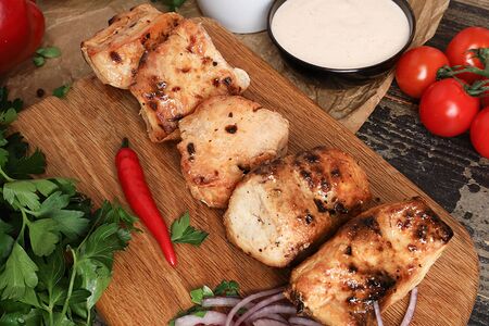 Шашлык из курицы