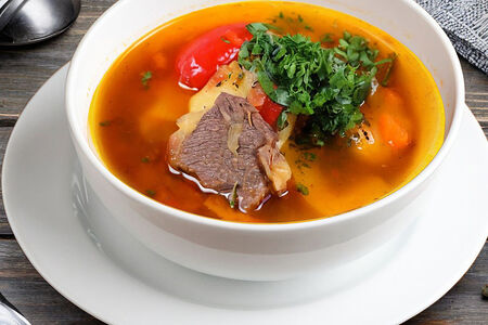 Бозбаш с говядиной 