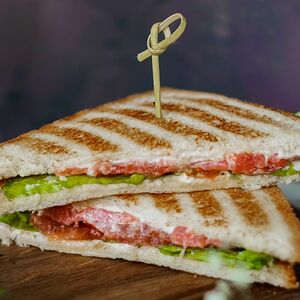 Сэндвич с семгой