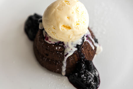 Шоколадный флан