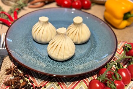  Хинкали с грибами  