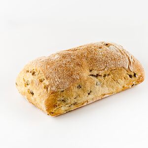 Цельнозерновая чиабатта с оливками