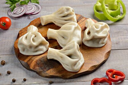 Хинкали с сыром сулугуни и моцарелла 3 шт