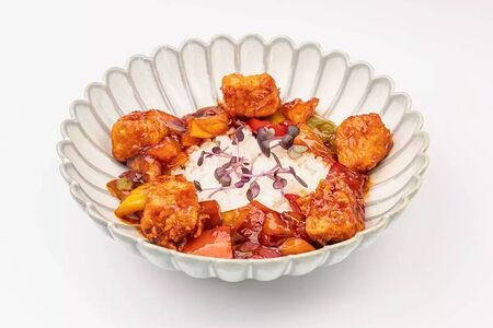 Курица в кисло-сладком соусе