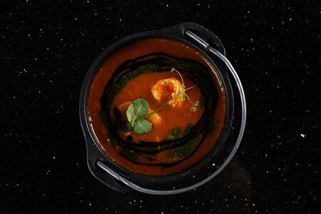 Суп Томатный с морепродуктами