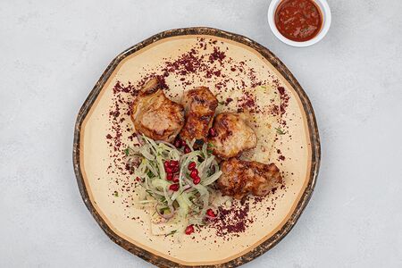 Шашлык из телячьей мякоти