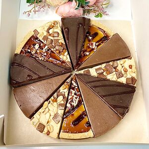 Ассорти Карамельно-шоколадный торт 