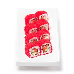 Ролл Калифорния с лососем