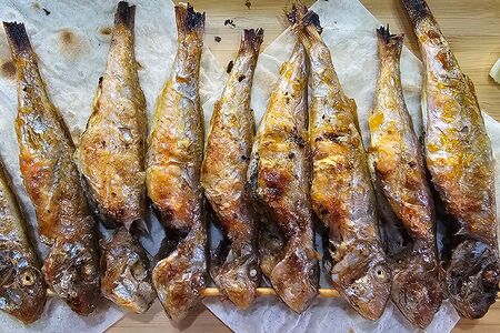 Барабуля на углях