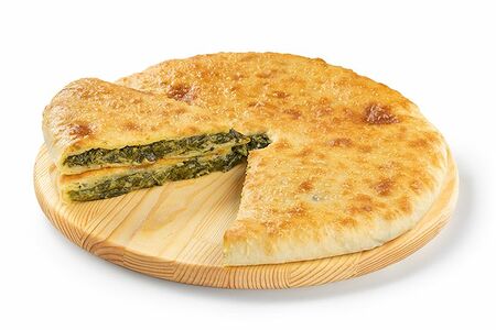 Пирог с сыром и шпинатом