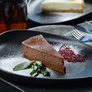 Чизкейк шоколад