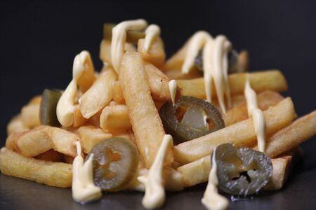 Фри и халапеньо 