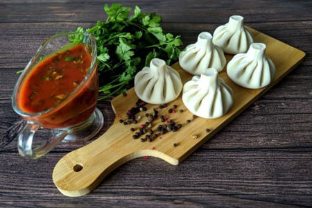 Хинкали с говядиной 