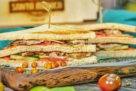 Cэндвич с курицей двойной