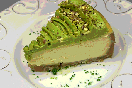 Чизкейк фисташковый