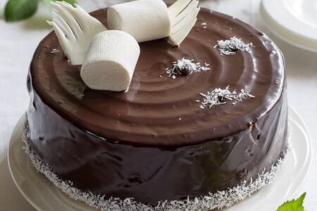 Торт Суфле в шоколаде