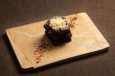 Гренки с пармезаном 