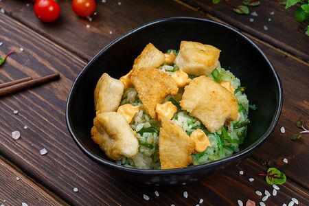 Вок рис с курицей (чука)