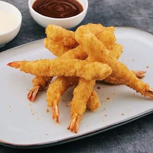 Лосось в кляре