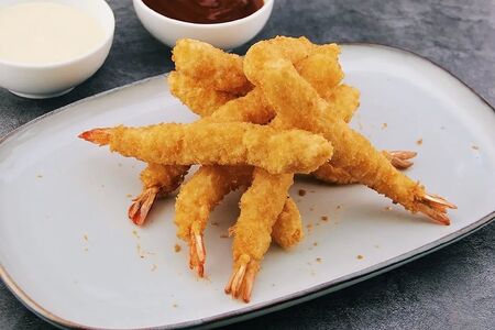 Лосось в кляре