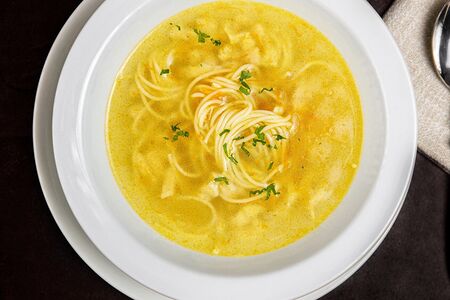 Лапша куриная