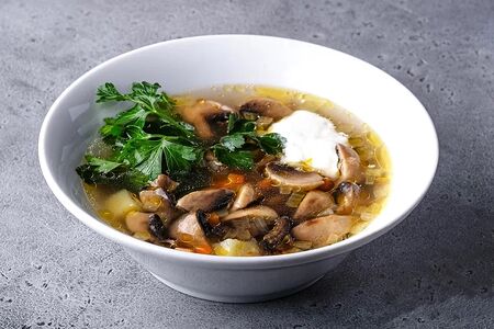 Суп из шампиньонов