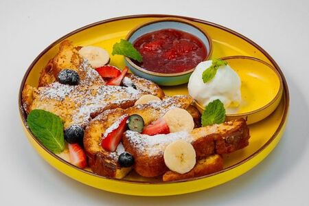 Горячие гренки