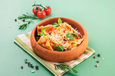 Калакури с томатным соусом