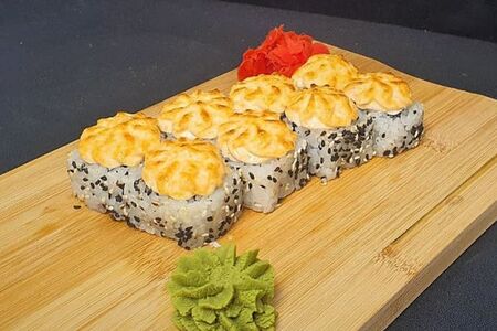 Запеченный с креветкой