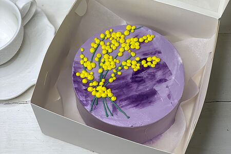 Бенто-торт Мимоза