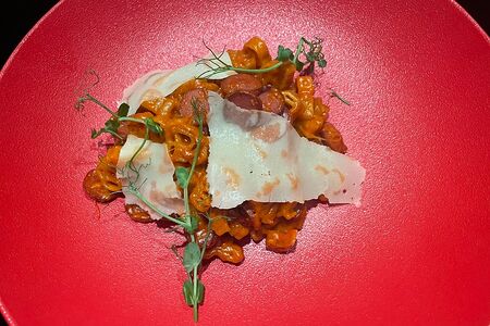 Детская паста Алфавит с томатным соусом