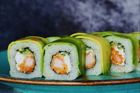 Special roll Темпура с креветкой