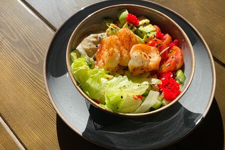 Поке с креветкой